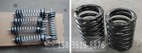 鋼絲壓彈簧:是由鋼絲制成形狀有:圓柱形于圓錐形兩種。